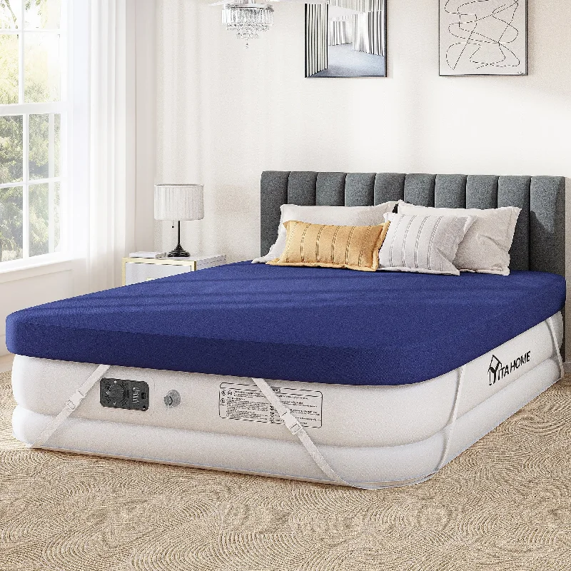 Latex mattresses with natural bounce and breathabilityMoasis Queen Air Mattress with Sheet