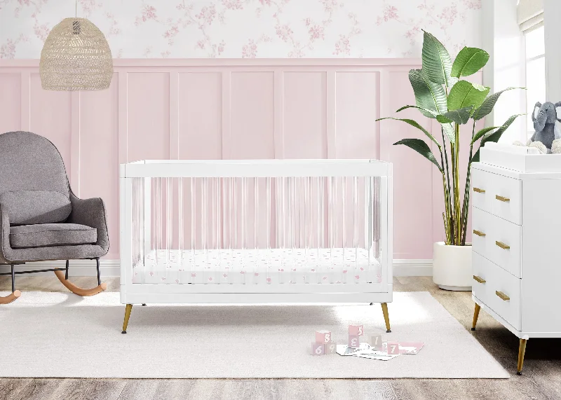 Organic cotton mattresses for a chemical - free sleep surfaceSloane 4-in-1 Acrylic Convertible Crib Organic cotton mattresses for a chemical - free sleep surfaceSloane 4-in-1 Acrylic Convertible Crib