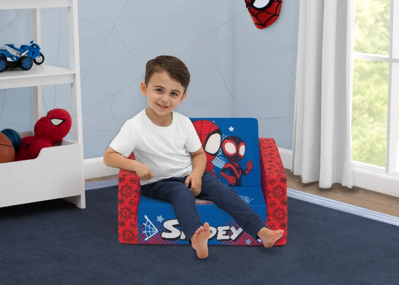 Gel - infused memory foam mattresses for cooler sleepMarvel Spidey and His Amazing Friends Cozee Flip-Out Chair - 2-in-1 Convertible Chair to Lounger for Kids Gel - infused memory foam mattresses for cooler sleepMarvel Spidey and His Amazing Friends Cozee Flip-Out Chair - 2-in-1 Convertible Chair to Lounger for Kids