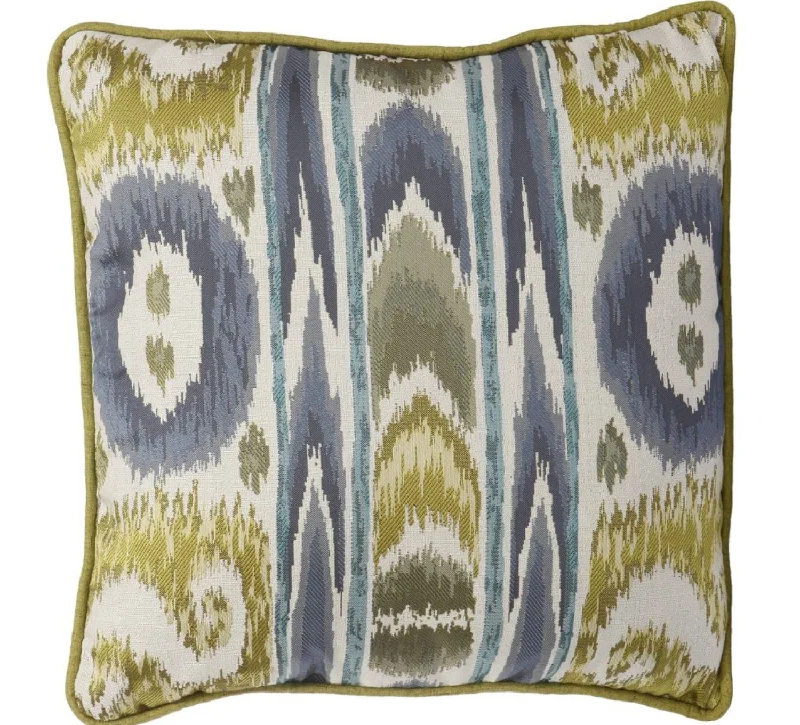 Cotton Pillows for Natural ComfortBenzara Woven Fabric Accent Pillow in Elegant Designer Pattern, Multicolor