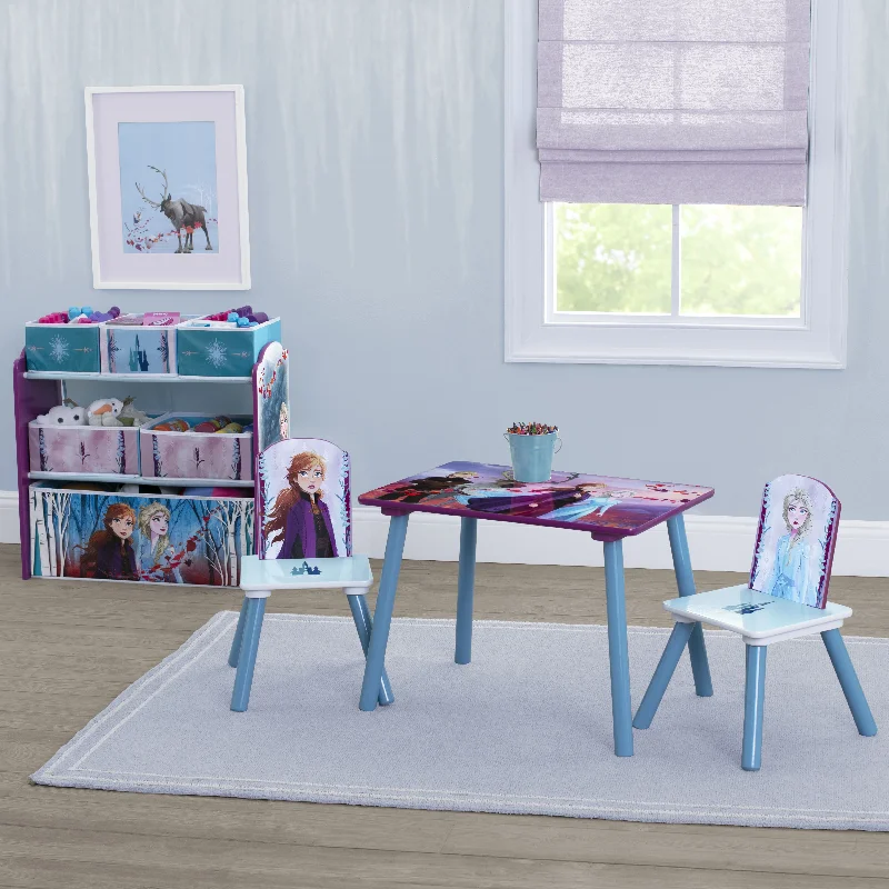 Queen - size mattresses for couples and standard bedroomsDisney Frozen II 4-Piece Playroom Solution – Set Includes Table and 2 Chairs and 6-Bin Toy Organizer Queen - size mattresses for couples and standard bedroomsDisney Frozen II 4-Piece Playroom Solution – Set Includes Table and 2 Chairs and 6-Bin Toy Organizer