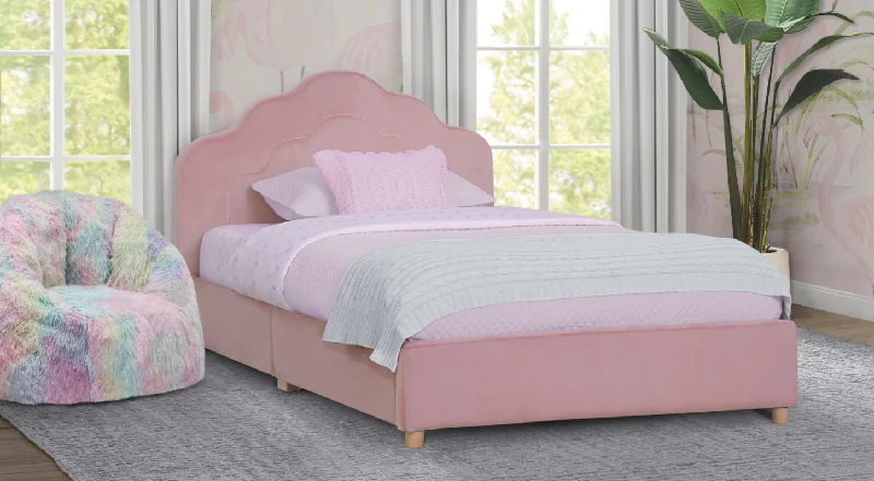 Natural latex and organic cotton blend mattressesRose Pink Collection
