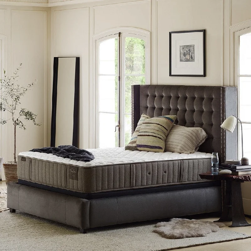 Memory foam mattresses for pressure relief and contouringStearns and Foster Scarborough 14-inch Plush Split California King Mattress Memory foam mattresses for pressure relief and contouringStearns and Foster Scarborough 14-inch Plush Split California King Mattress