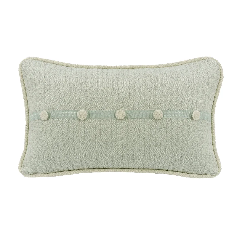 Soft and Fluffy Pillows for Bedroom ComfortHiEnd Accents Decorative Trim accent pillow with linen buttons Soft and Fluffy Pillows for Bedroom ComfortHiEnd Accents Decorative Trim accent pillow with linen buttons