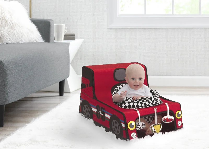 Wool - filled mattresses for natural insulation and moisture - wickingRacecar Sit N Play Portable Activity Seat for Babies Wool - filled mattresses for natural insulation and moisture - wickingRacecar Sit N Play Portable Activity Seat for Babies