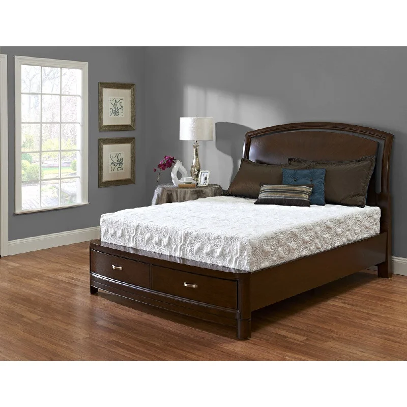 Gel - infused memory foam mattresses for cooler sleepPurelife Frazier 10-inch King-size Gel Memory Foam Mattress Gel - infused memory foam mattresses for cooler sleepPurelife Frazier 10-inch King-size Gel Memory Foam Mattress