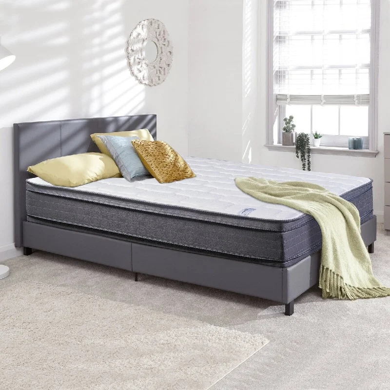 Latex mattresses with natural bounce and breathability12-Inch Double Sided Foam Encased Double Pillow Top Medium Plush With Exceptional Back Support innerspring mattress. Latex mattresses with natural bounce and breathability12-Inch Double Sided Foam Encased Double Pillow Top Medium Plush With Exceptional Back Support innerspring mattress.