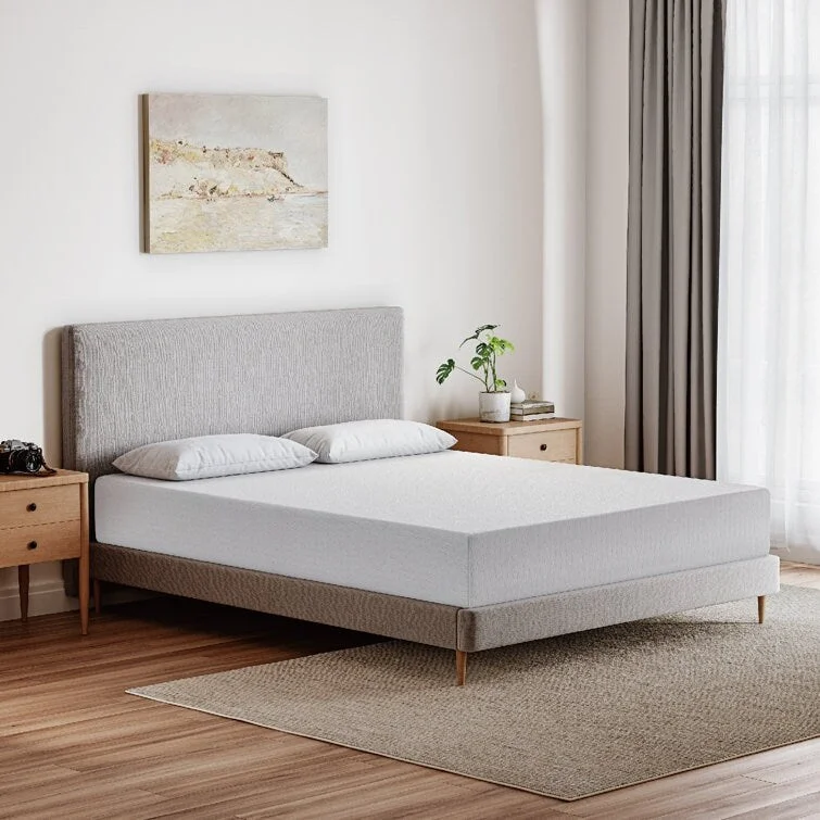 Polyester - foam mattresses for budget - friendly options12'' Medium Gel Memory Foam Mattress Infused with Green Tea Polyester - foam mattresses for budget - friendly options12'' Medium Gel Memory Foam Mattress Infused with Green Tea