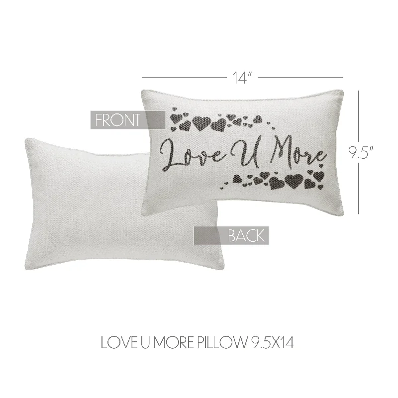Bolster Pillows for Sofa DecorationFinders Keepers Love U More Pillow 9.5x14