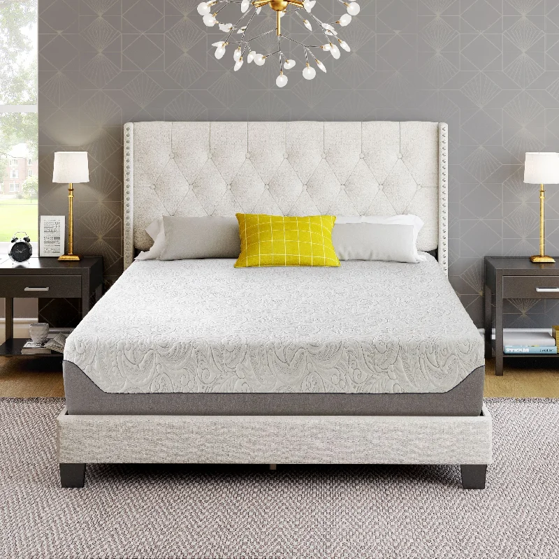 Gel - infused memory foam mattresses for cooler sleepBoyd Sleep 12" Air Flow Gel Memory Foam Mattress with Reflexa Foam Gel - infused memory foam mattresses for cooler sleepBoyd Sleep 12" Air Flow Gel Memory Foam Mattress with Reflexa Foam