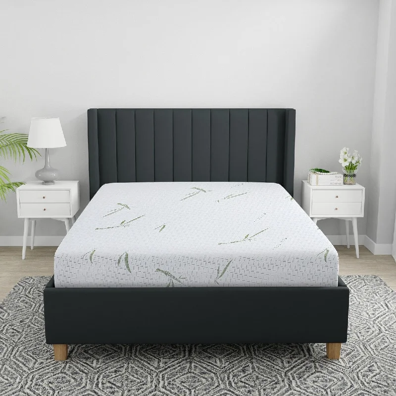 Queen - size mattresses for couples and standard bedroomsBodipedic Naturals Dual Layer 10-Inch Memory Foam Mattress with Rayon from Bamboo Cover Queen - size mattresses for couples and standard bedroomsBodipedic Naturals Dual Layer 10-Inch Memory Foam Mattress with Rayon from Bamboo Cover