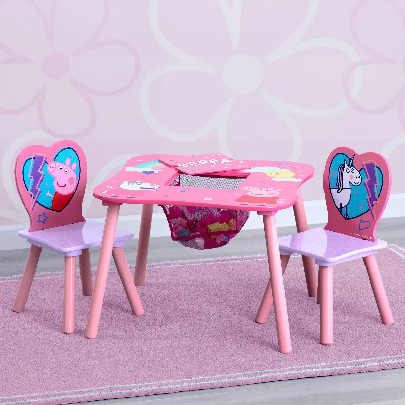 Queen - size mattresses for couples and standard bedroomsPeppa Pig Table and Chair Set with Storage Queen - size mattresses for couples and standard bedroomsPeppa Pig Table and Chair Set with Storage