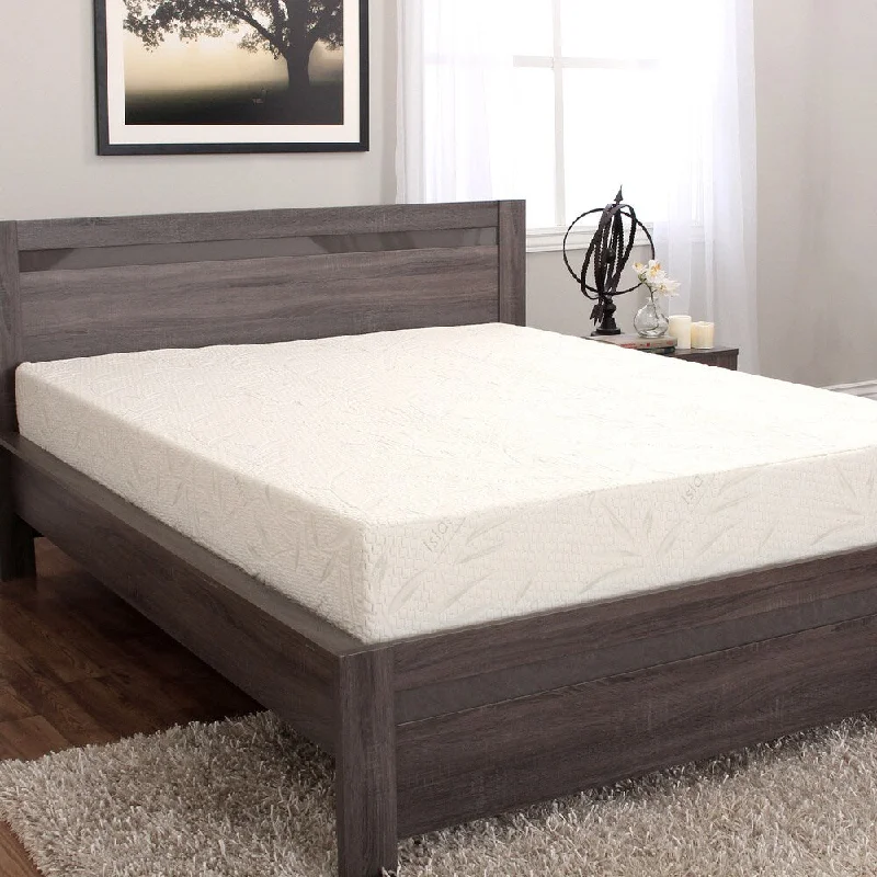 Innerspring mattresses with coil counts for supportIsland Dreams Wailea 10-inch California King-size Gel Memory Foam Mattress
