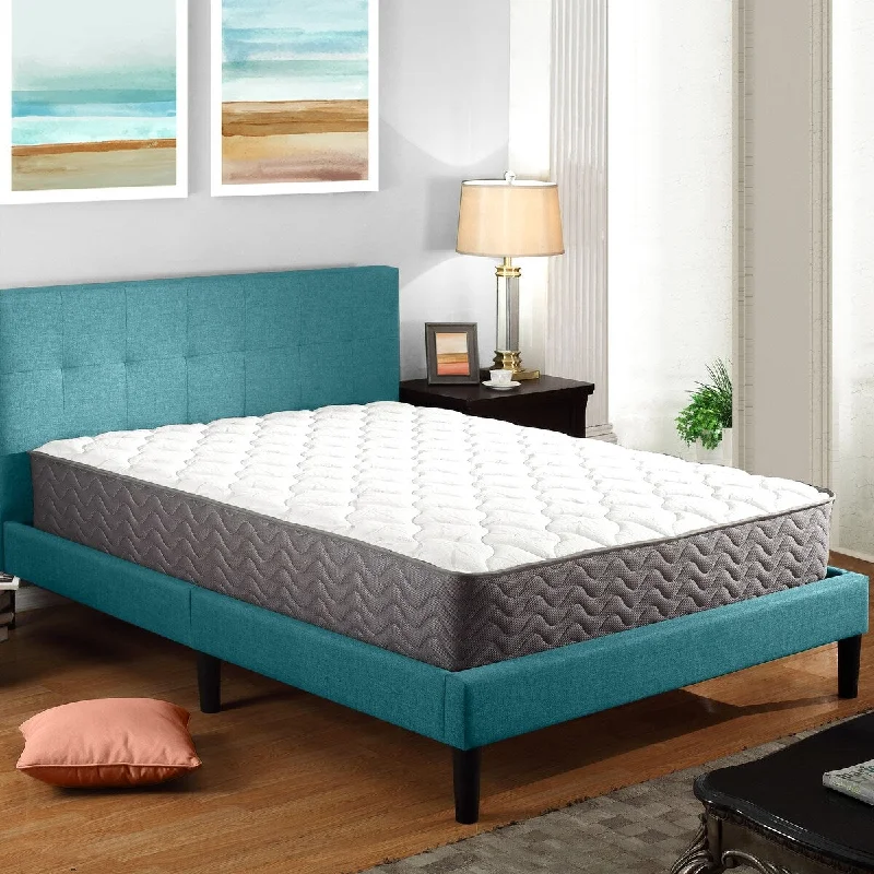 Wool - filled mattresses for natural insulation and moisture - wickingWolke 10 Innerspring Mattress Bed-In-a-box with memory foam Standard Top