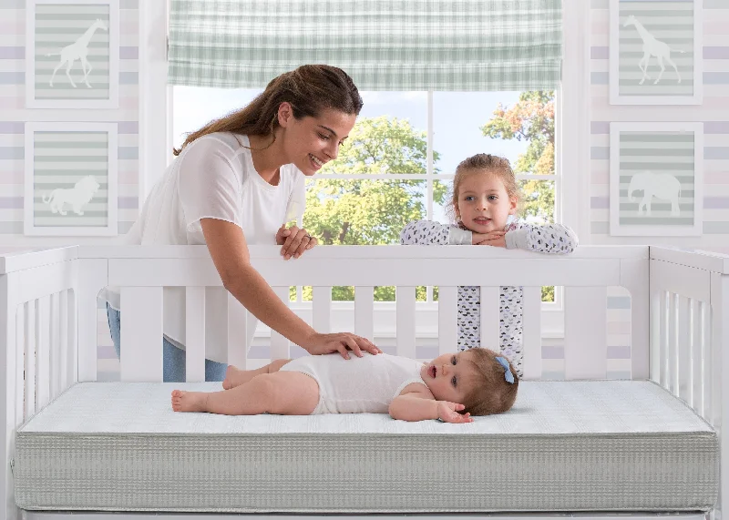 Bamboo - charcoal infused mattresses for odor absorptionComforPedic from Beautyrest Cheerful Morn 2-Stage Crib and Toddler Mattress Bamboo - charcoal infused mattresses for odor absorptionComforPedic from Beautyrest Cheerful Morn 2-Stage Crib and Toddler Mattress