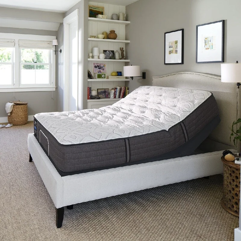 Gel - infused memory foam mattresses for cooler sleepSealy Response Performance Cushion Firm Tight-top Split Ease Adjustable Base King Mattress Gel - infused memory foam mattresses for cooler sleepSealy Response Performance Cushion Firm Tight-top Split Ease Adjustable Base King Mattress