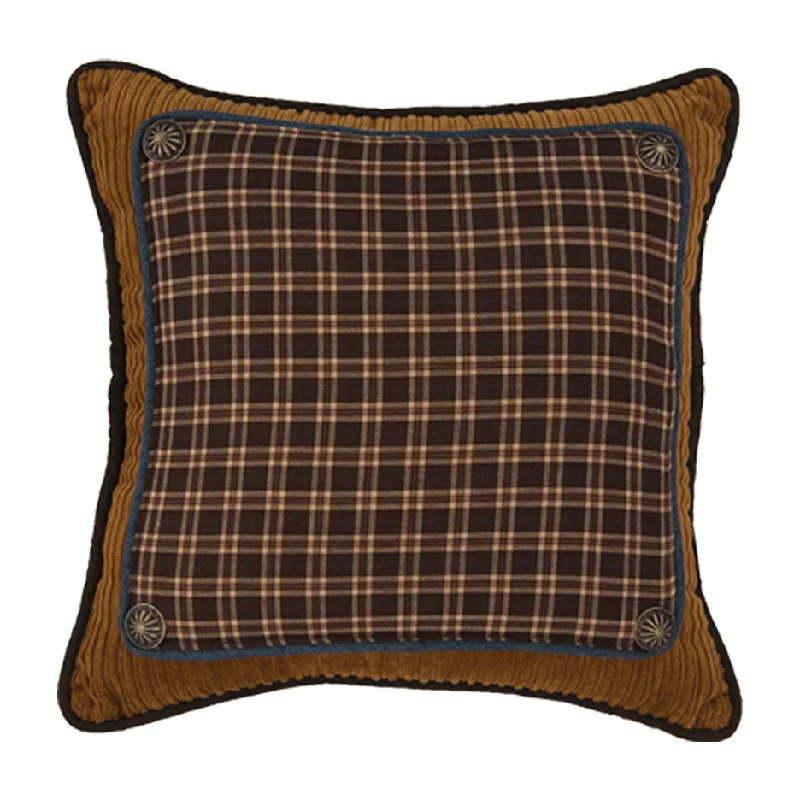 Decorative Pillows for Living Room MakeoverHiEnd Accents Plaid, Courdoroy& Denim Pillow