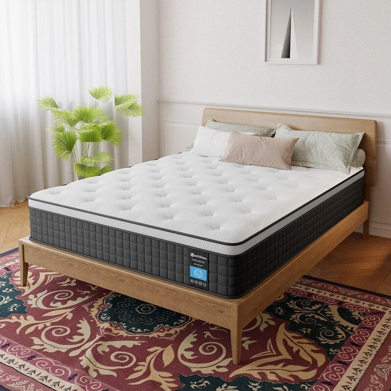 Innerspring mattresses with coil counts for support12 in Hybrid Mattress in a Box with Gel Memory Foam, Back Pain Relief & Cooling, Medium Firm Support Innerspring mattresses with coil counts for support12 in Hybrid Mattress in a Box with Gel Memory Foam, Back Pain Relief & Cooling, Medium Firm Support