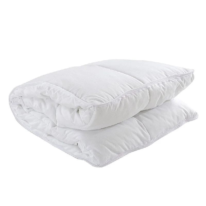 Silk Pillows for Smooth Skin and HairCheer Collection Hypoallergenic Interchangeable Pillow/Comforter White