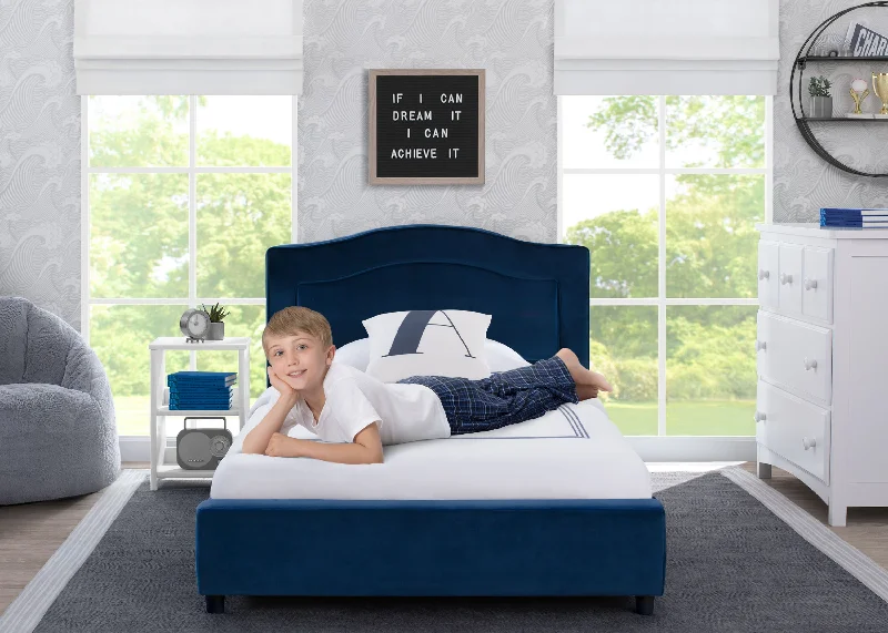 Gel - infused memory foam mattresses for cooler sleepUpholstered Twin Bed