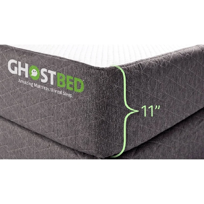 Hybrid mattresses combining foam and innerspring technologyGhostBed Classic 11 inch Cooling Gel Memory Foam Mattress- Cal. King Hybrid mattresses combining foam and innerspring technologyGhostBed Classic 11 inch Cooling Gel Memory Foam Mattress- Cal. King