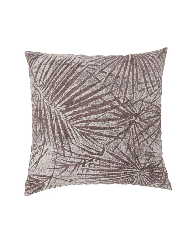 Hypoallergenic Pillows for Allergy SufferersBenzara Contemporary Style Palm Leaves Designed Set of 2 Throw Pillows, Brown