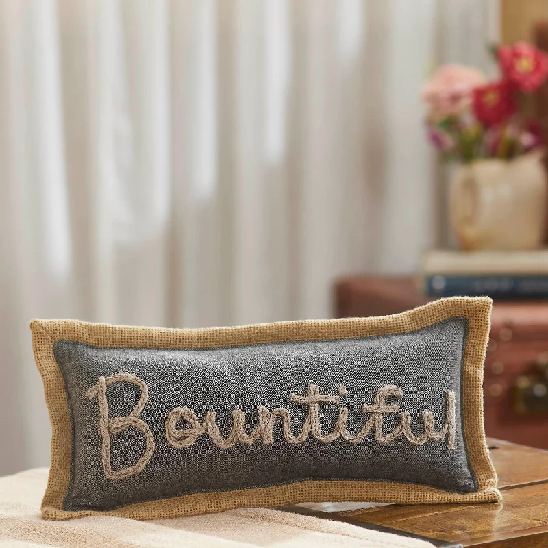 Kids Pillows with Fun DesignsHarvest Blessings Bountiful Pillow 5x12